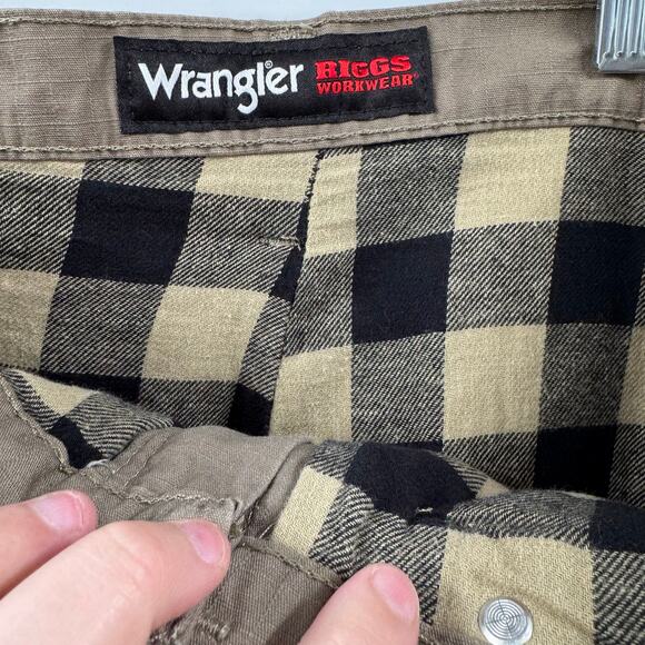 NWT WRANGLER RIGGS WORKWEAR® LINED RIPSTOP RANGER PANT - Picture 3 of 11